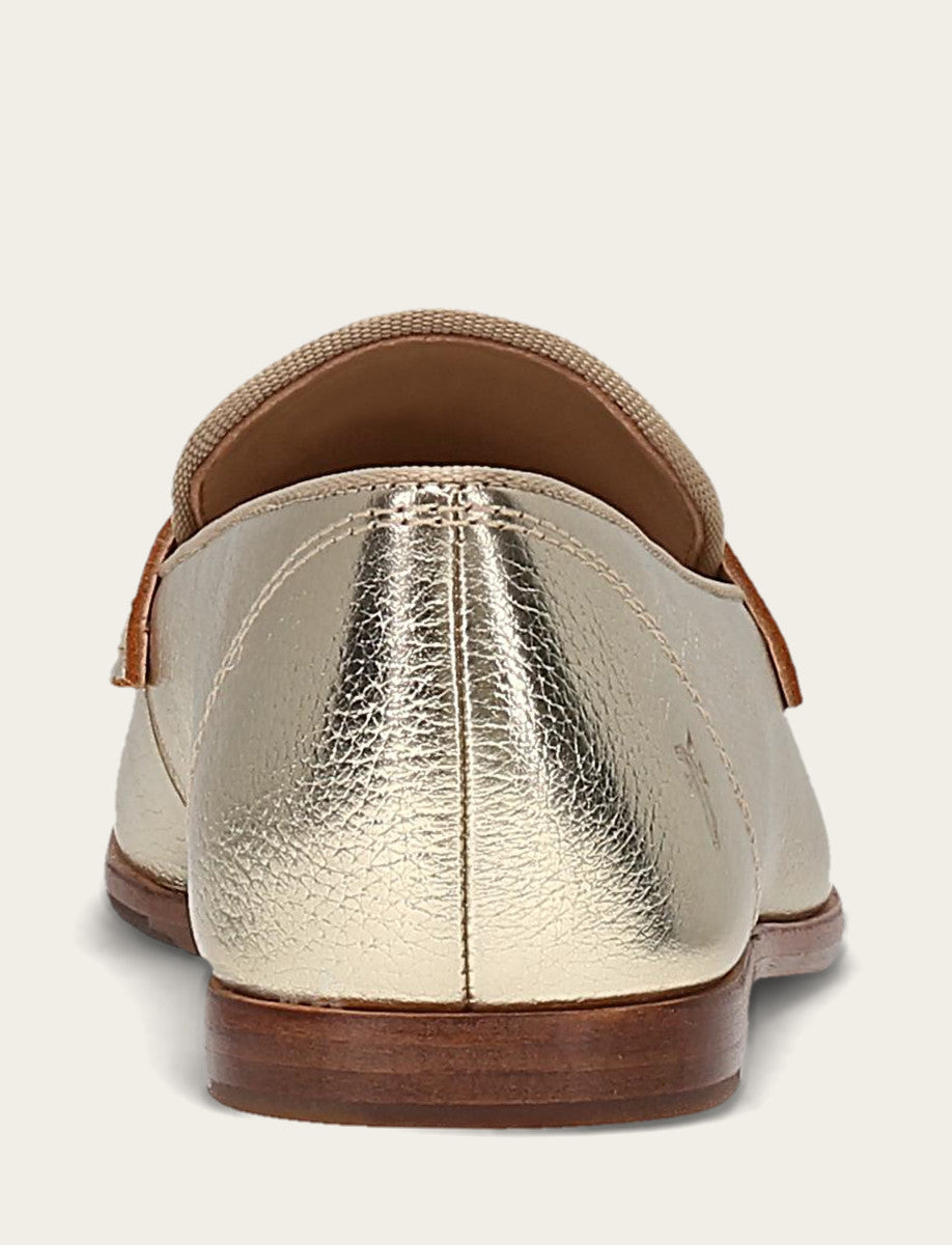 Light Gold Flats & Mules Frye Faith Loafer