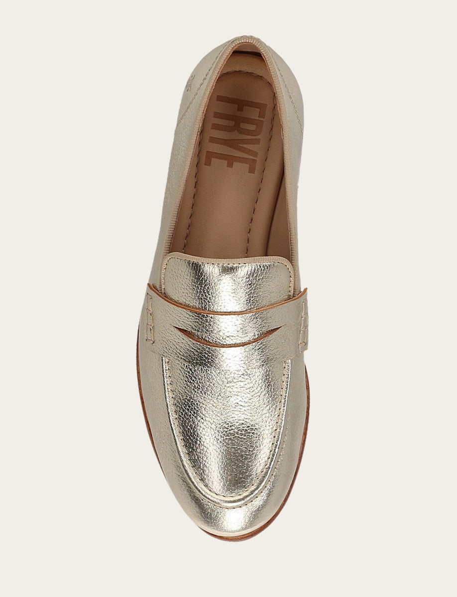 Light Gold Flats & Mules Frye Faith Loafer