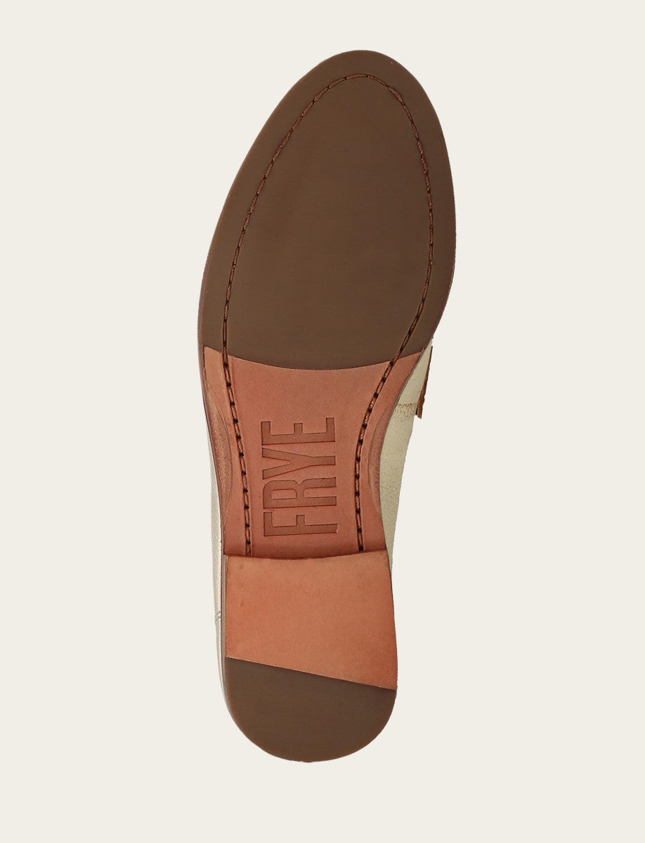 Light Gold Flats & Mules Frye Faith Loafer