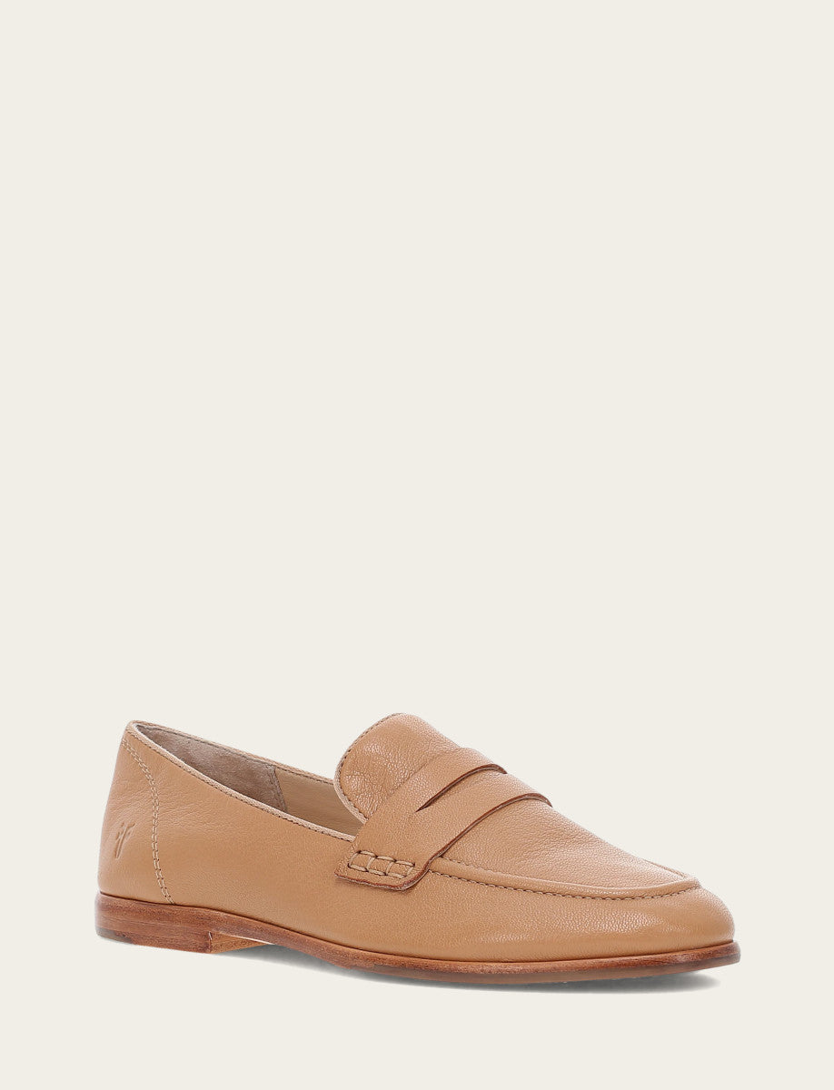 Tan Flats & Mules Frye Women's Tan Faith Loafer Loafers