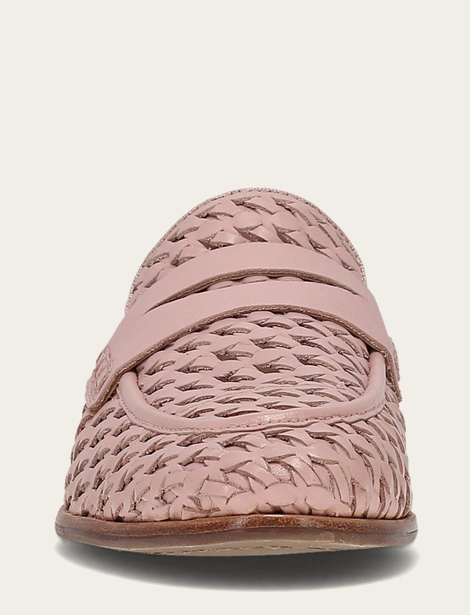 Cameo Rose Flats & Mules Frye Faith Woven Loafer