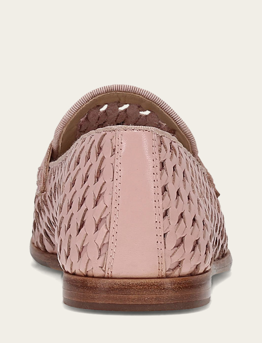 Cameo Rose Flats & Mules Frye Faith Woven Loafer