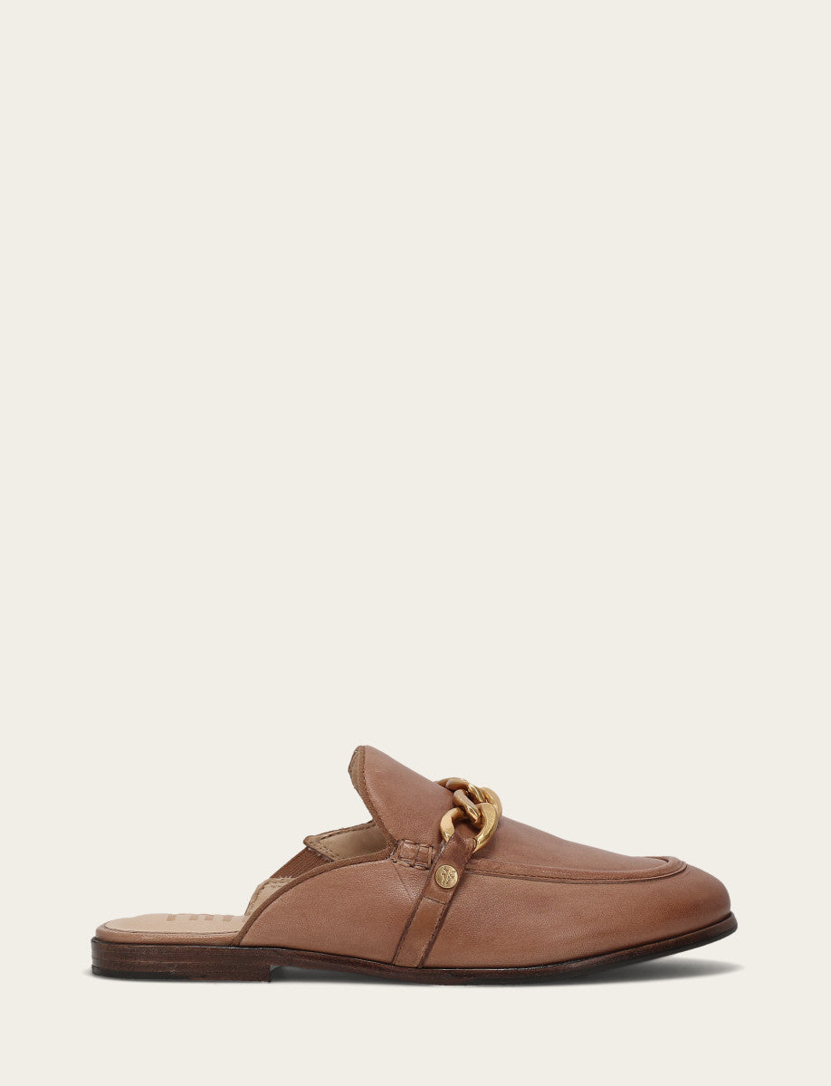 Dune Flats & Mules Frye Faith Chain Mule
