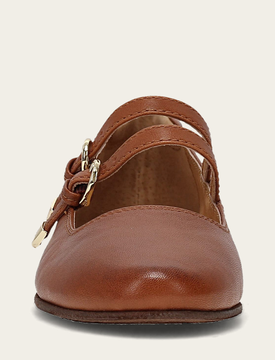 Cinnamon Flats & Mules Frye Cinnamon Carson Multi Mary Jane
