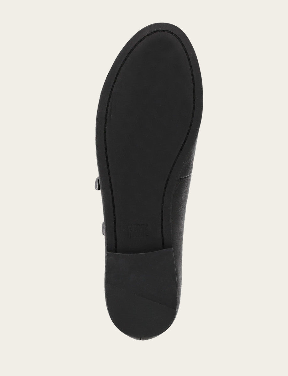 Black Flats & Mules Frye Women's Black Carson Multi Mary Jane Flats