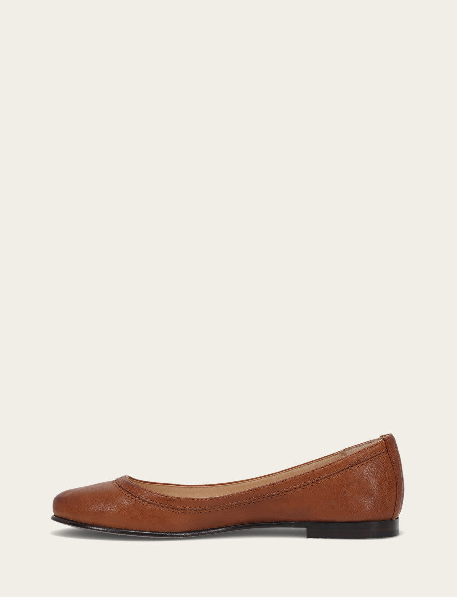 Cognac Flats & Mules Frye Women's Cognac Carson Ballet Flats