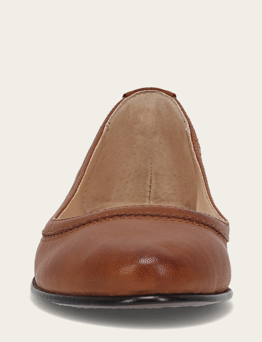 Cognac Flats & Mules Frye Women's Cognac Carson Ballet Flats