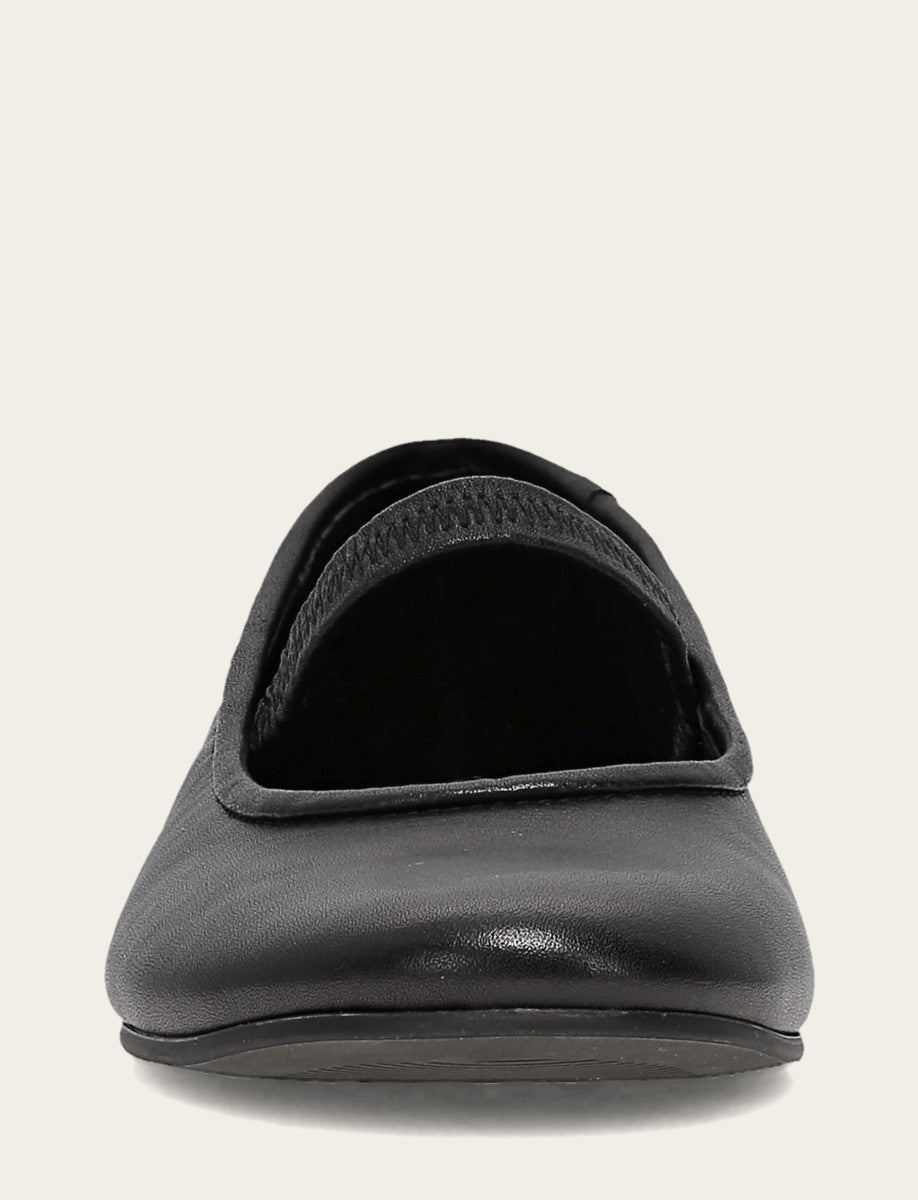 Black Flats & Mules Frye Women's Black Emma Elastic Mary Jane Shoe