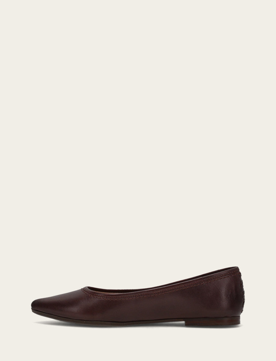 Cherry Lacquer Flats & Mules Frye Women's Cherry Lacquer Heather Ballet Shoe