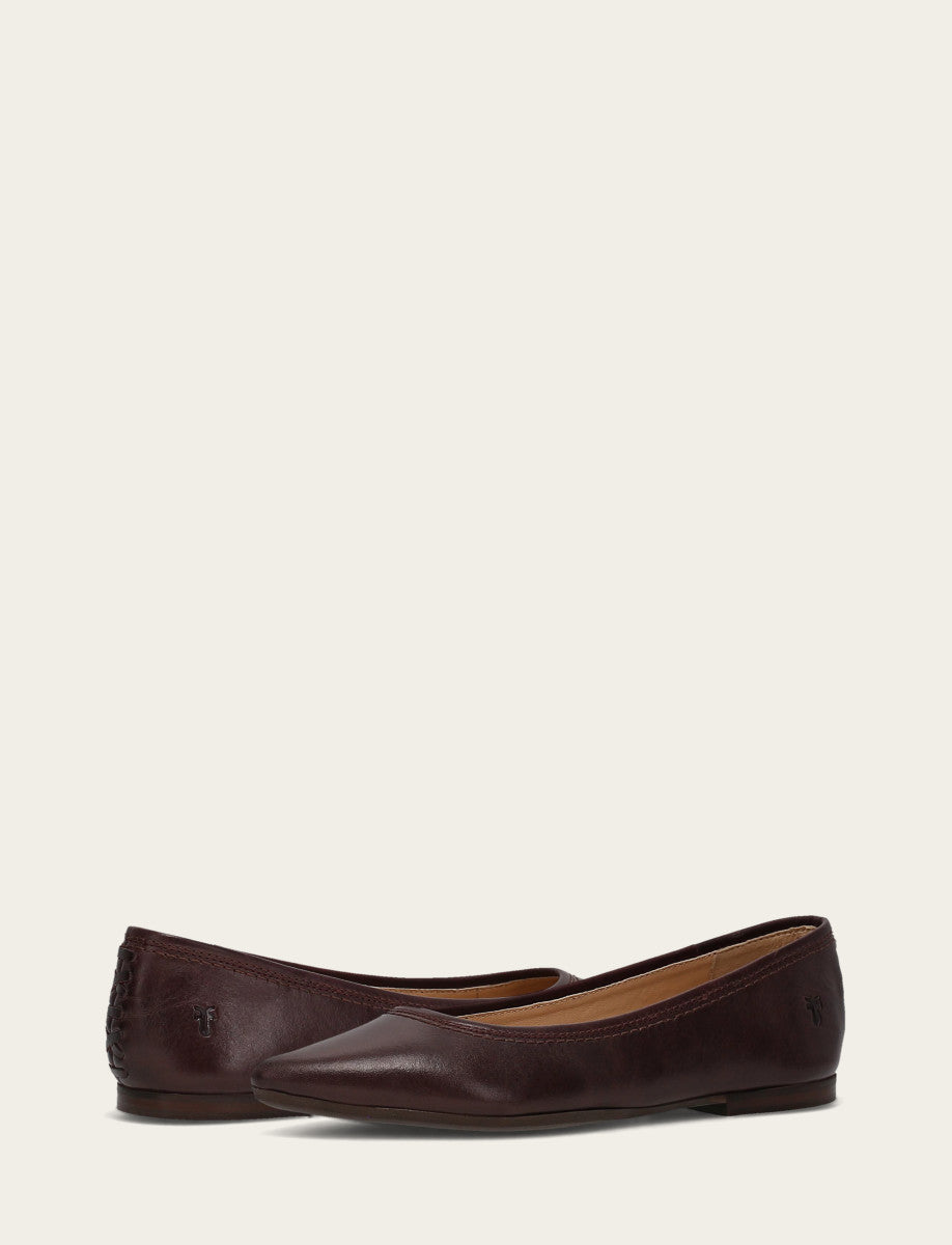 Cherry Lacquer Flats & Mules Frye Women's Cherry Lacquer Heather Ballet Shoe