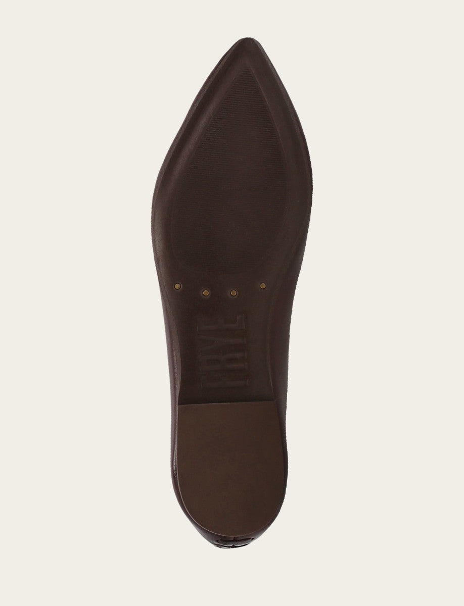 Cherry Lacquer Flats & Mules Frye Women's Cherry Lacquer Heather Ballet Shoe