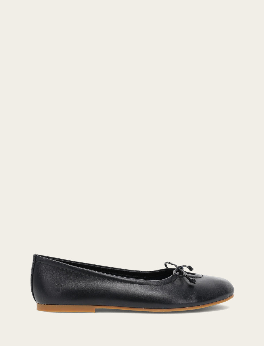Black Flats & Mules Frye Women's Black Emma Ballet Flats