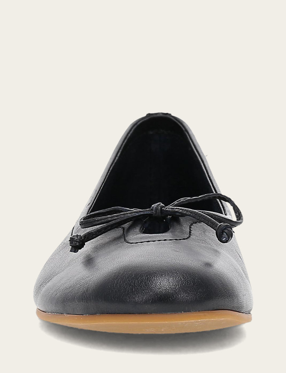 Black Flats & Mules Frye Women's Black Emma Ballet Flats