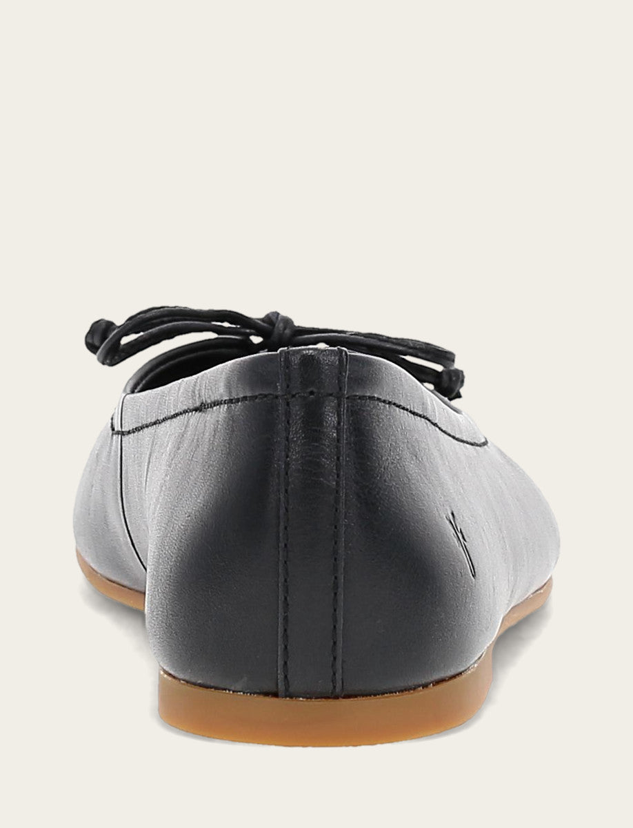 Black Flats & Mules Frye Women's Black Emma Ballet Flats