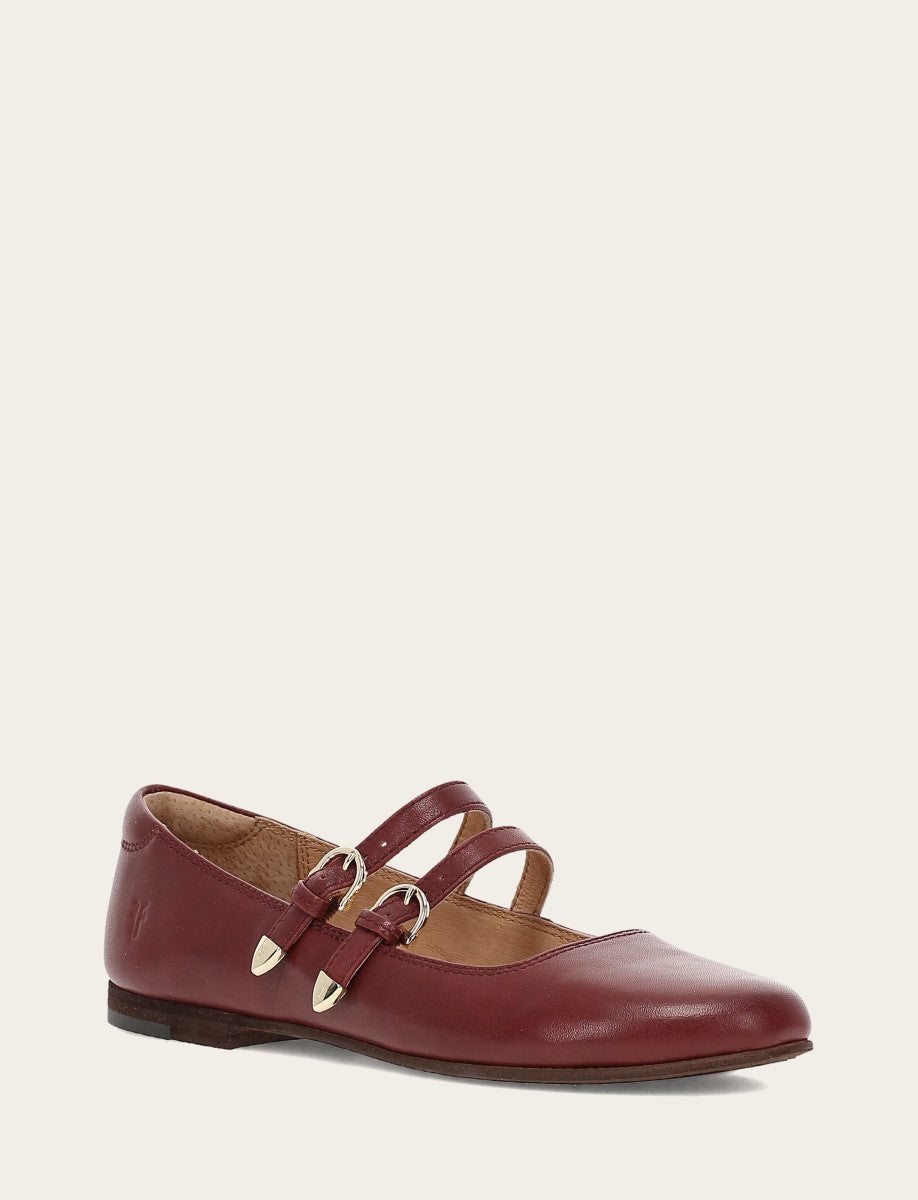 Cranberry Flats & Mules Frye Women's Cranberry Carson Multi Mary Jane Shoe