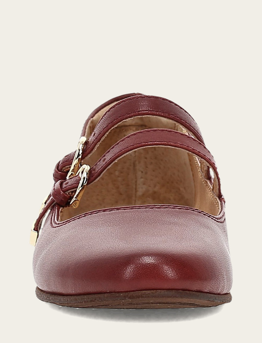 Cranberry Flats & Mules Frye Women's Cranberry Carson Multi Mary Jane Shoe
