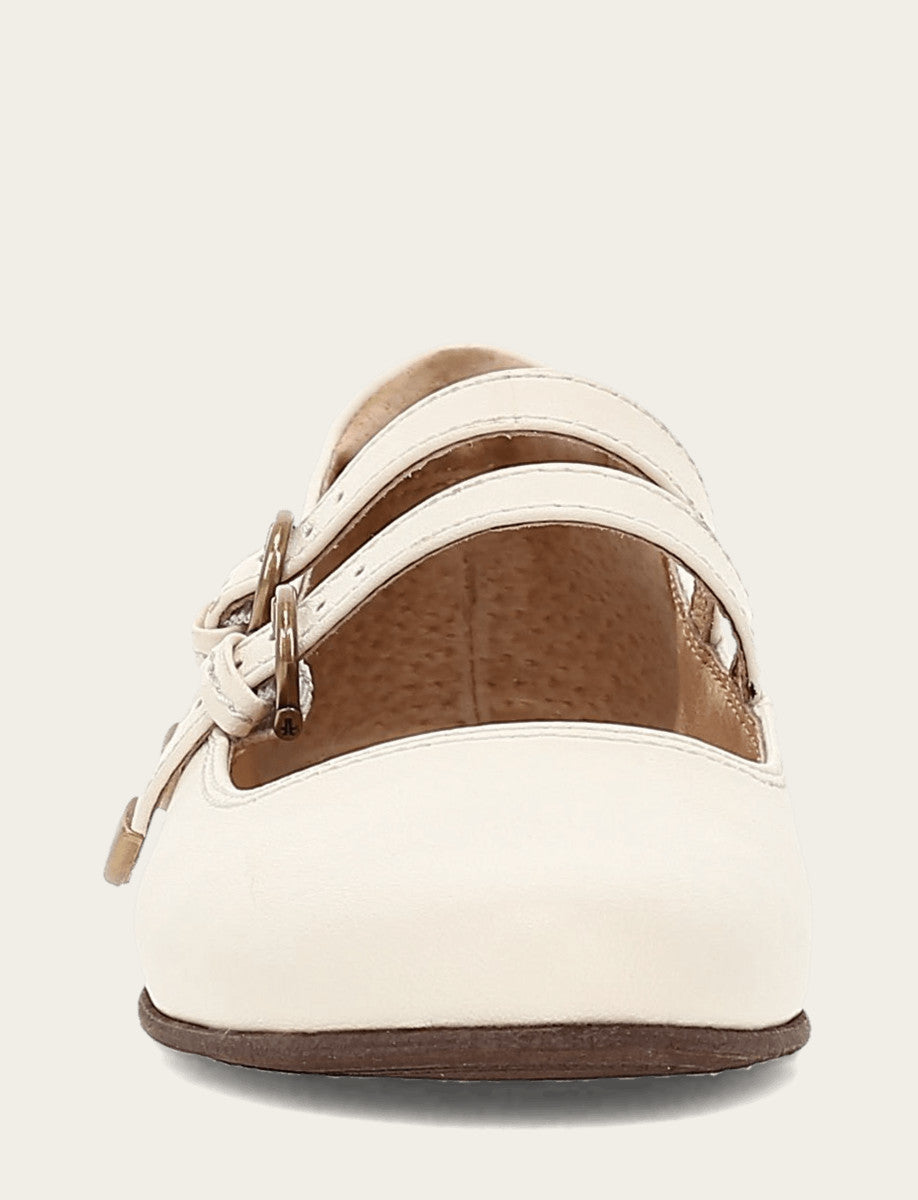 Ecru Flats & Mules Frye Women's Ecru Carson Multi Mary Jane Shoe