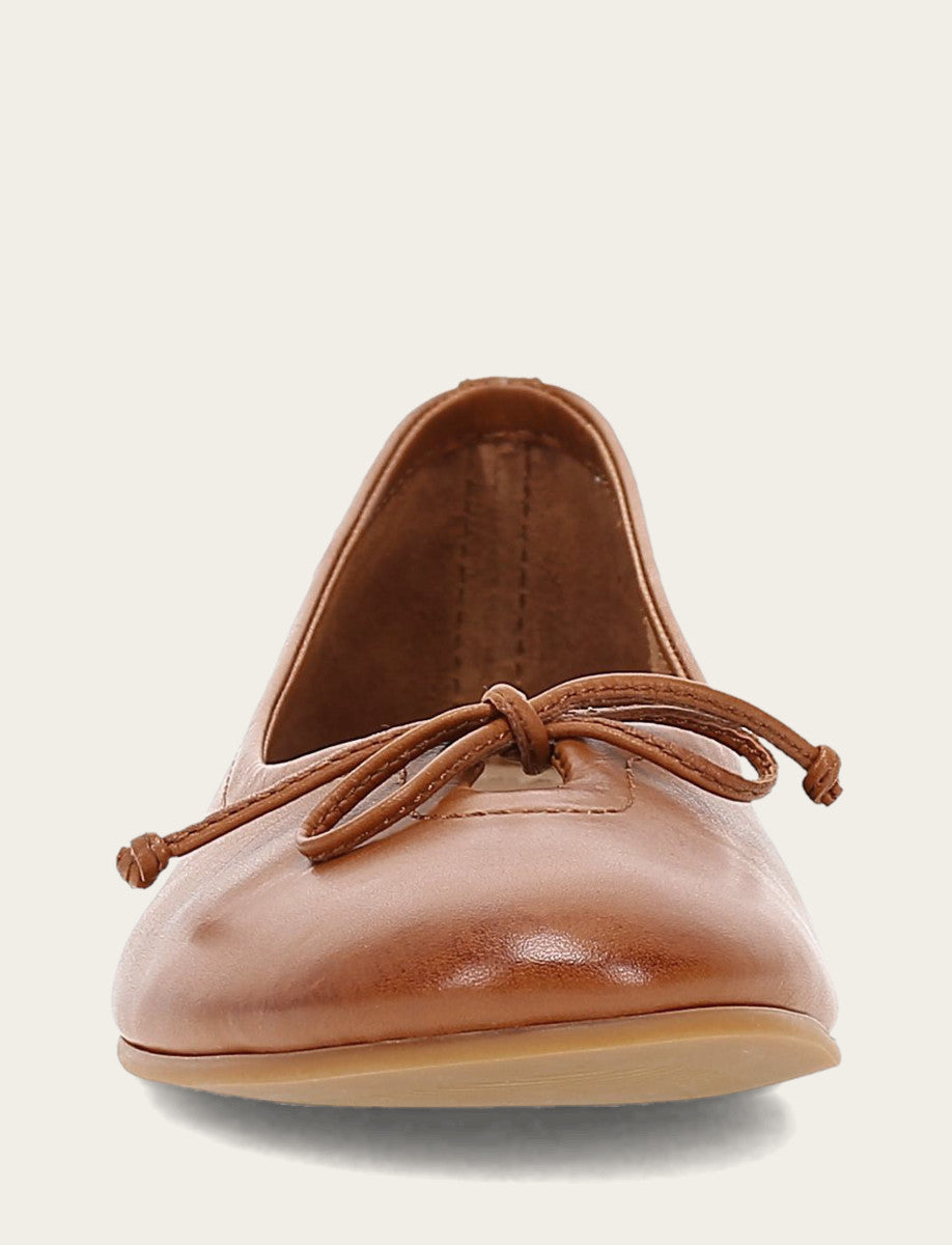 Dark Latte Flats & Mules Frye Women's Dark Latte Emma Ballet Flats