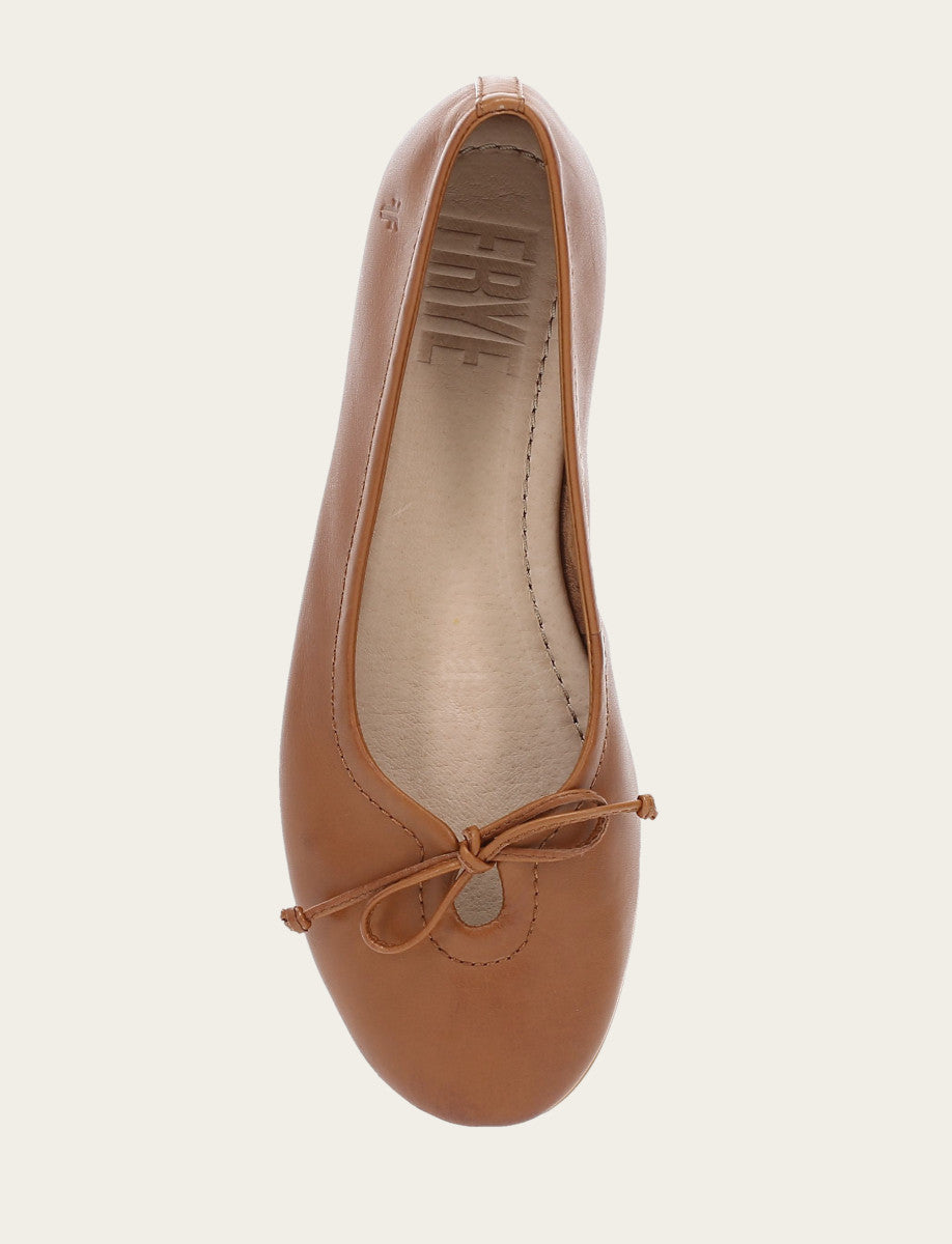 Dark Latte Flats & Mules Frye Women's Dark Latte Emma Ballet Flats