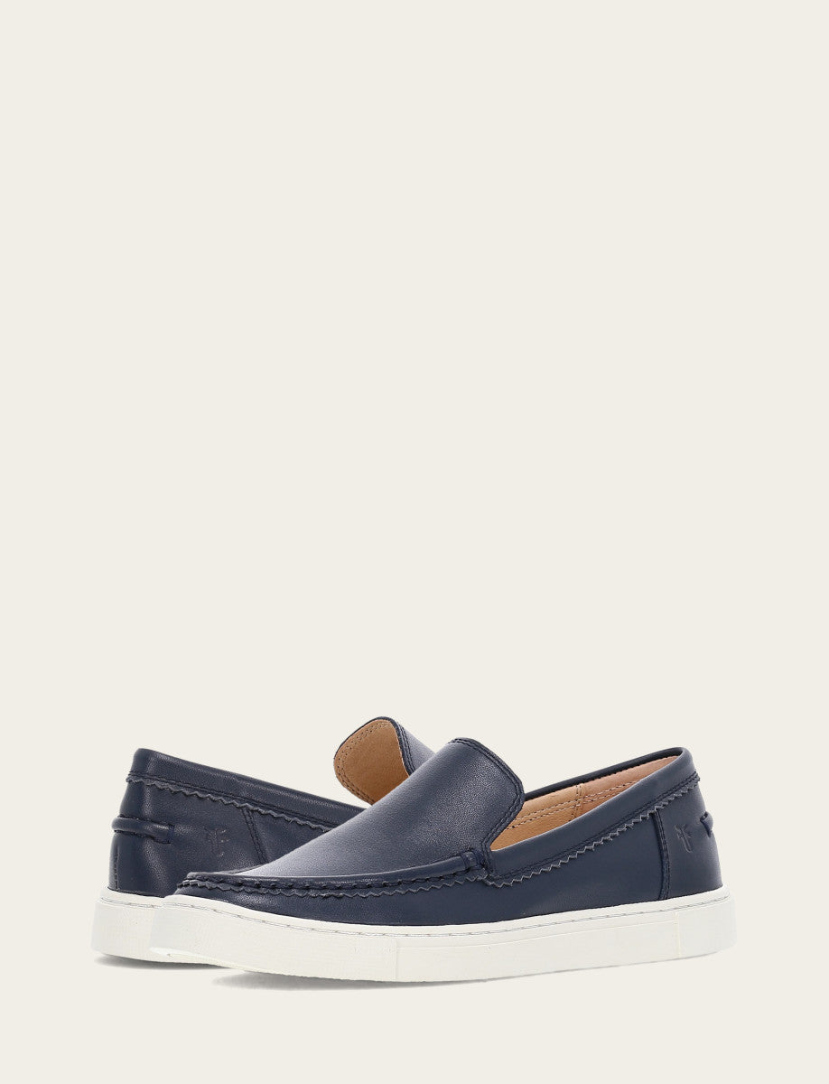 Navy Flats & Mules Frye Women's Navy Ivy Venetian Loafers