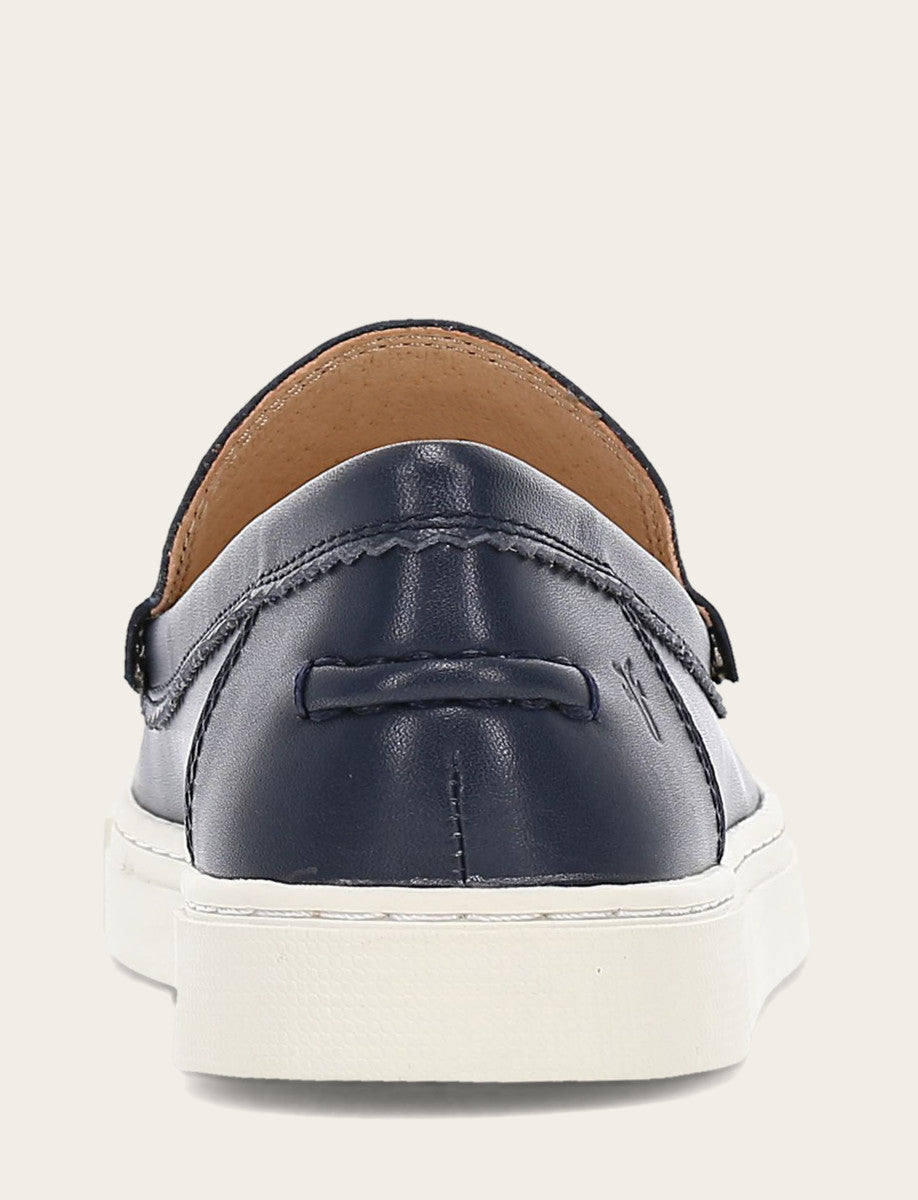 Navy Flats & Mules Frye Women's Navy Ivy Venetian Loafers