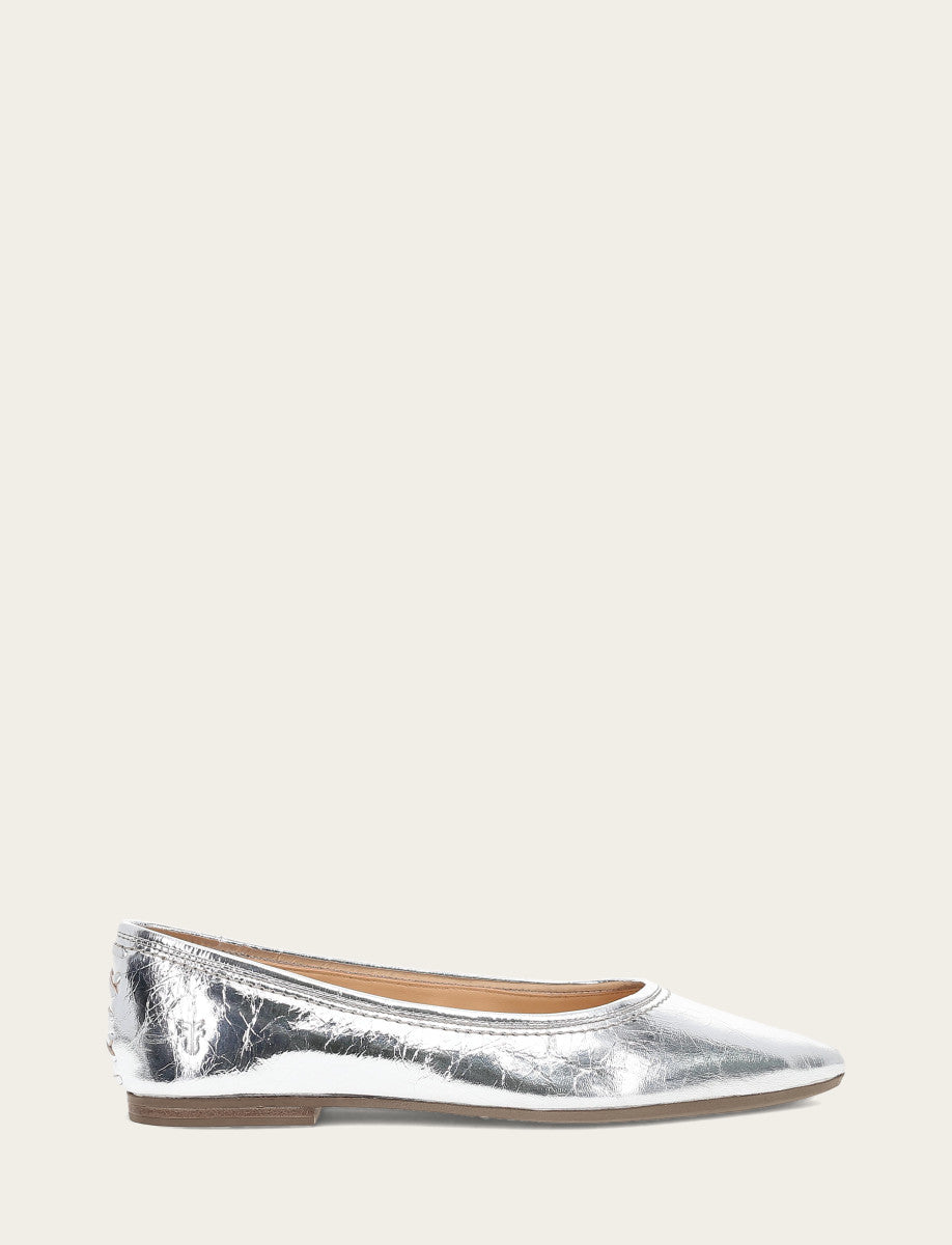 Silver Flats & Mules Frye Women's Silver Heather Ballet Flats