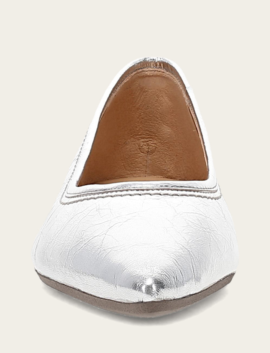 Silver Flats & Mules Frye Women's Silver Heather Ballet Flats