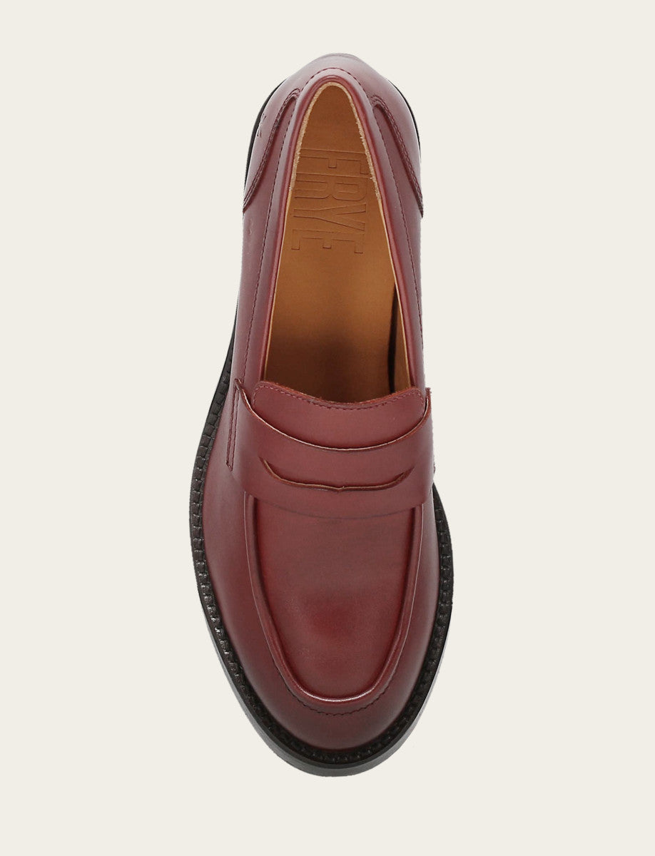 Cranberry Flats & Mules Frye Women's Cranberry Rylee Loafer