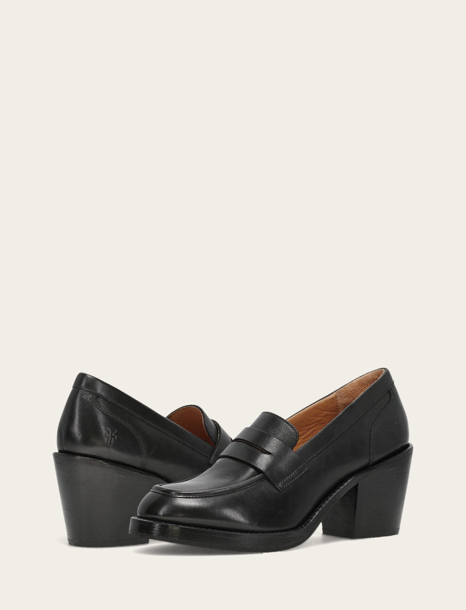 Black Flats & Mules Frye Women's Black Rylee Loafer