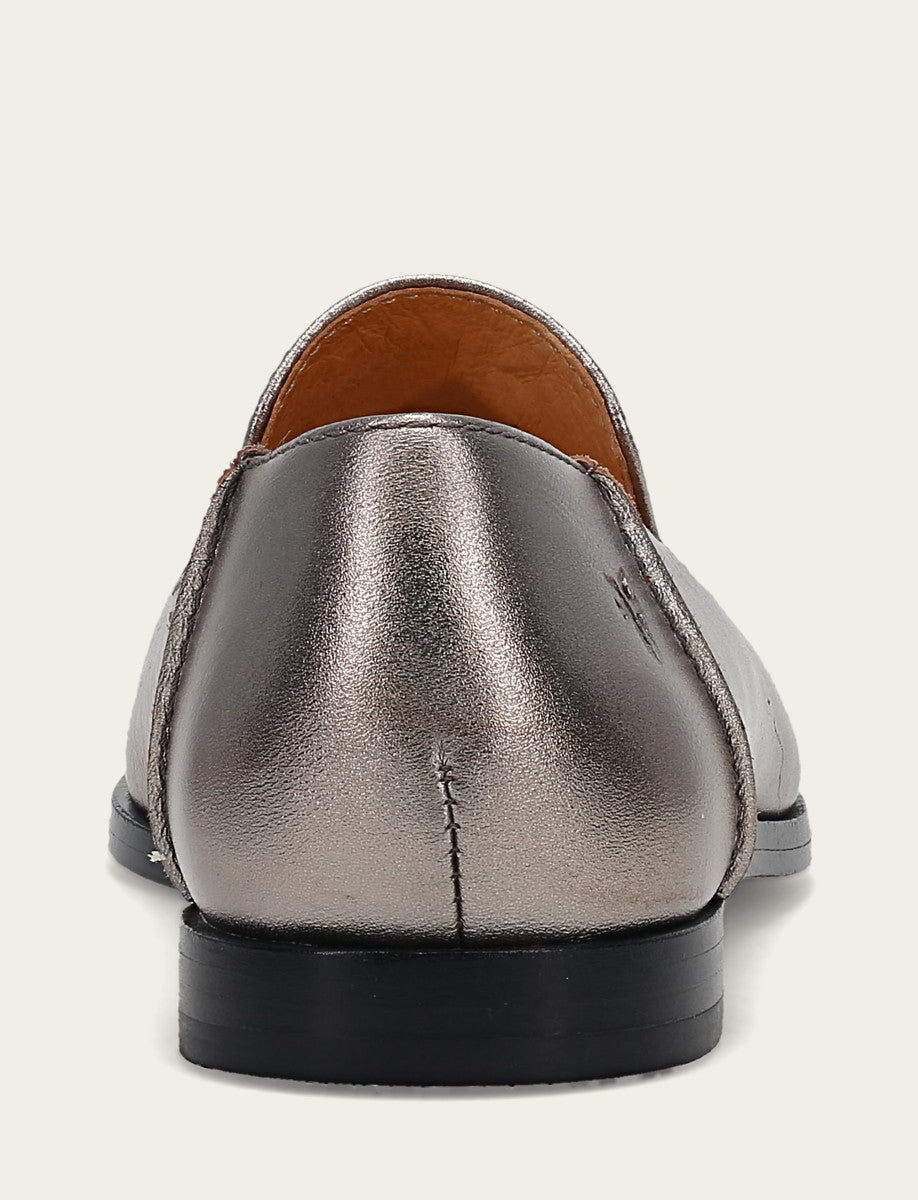 Dark Pewter Flats & Mules Frye Women's Dark Pewter Kenzie Venetian Loafers