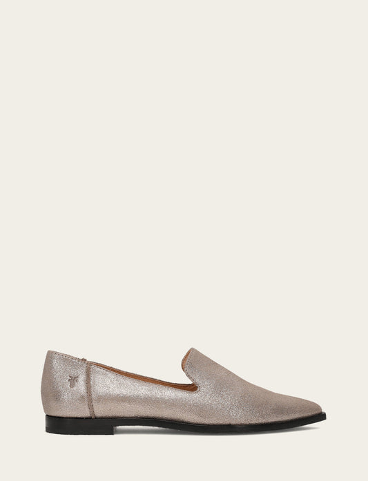 Pewter Flats & Mules Frye Women's Pewter Kenzie Venetian Loafers
