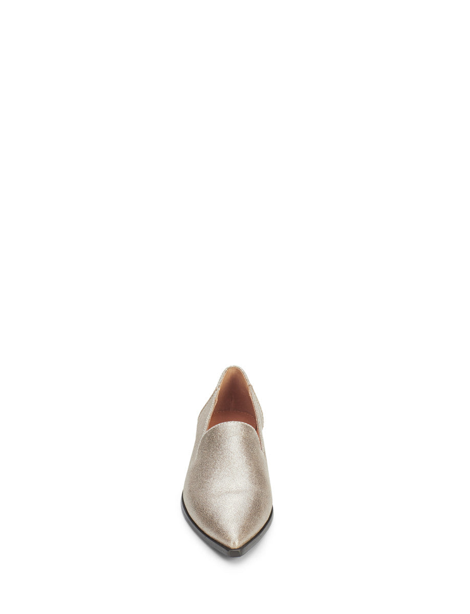 Pewter Flats & Mules Frye Women's Pewter Kenzie Venetian Loafers