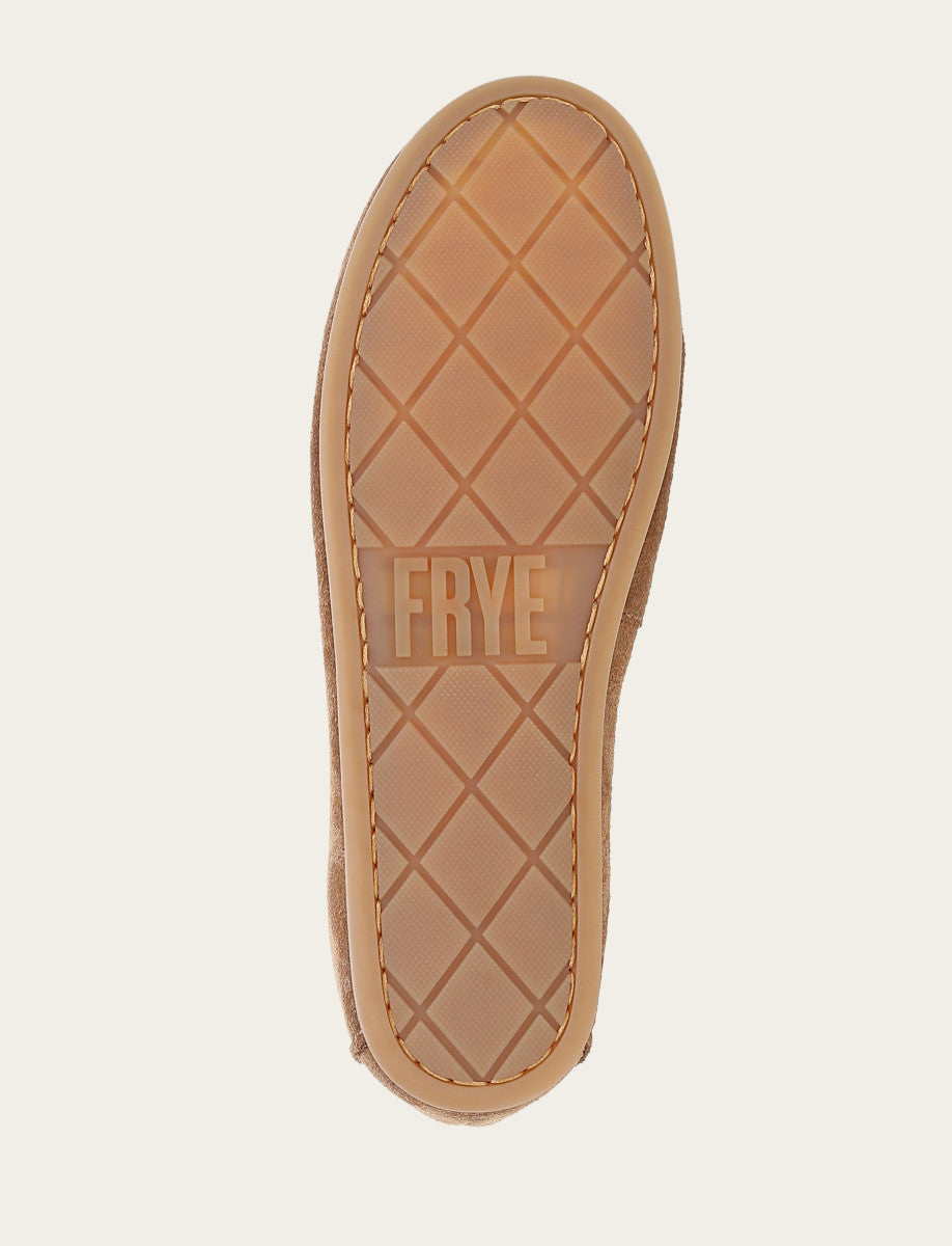 Almond Flats & Mules Frye Women's Almond Naya Stud Moc Loafers