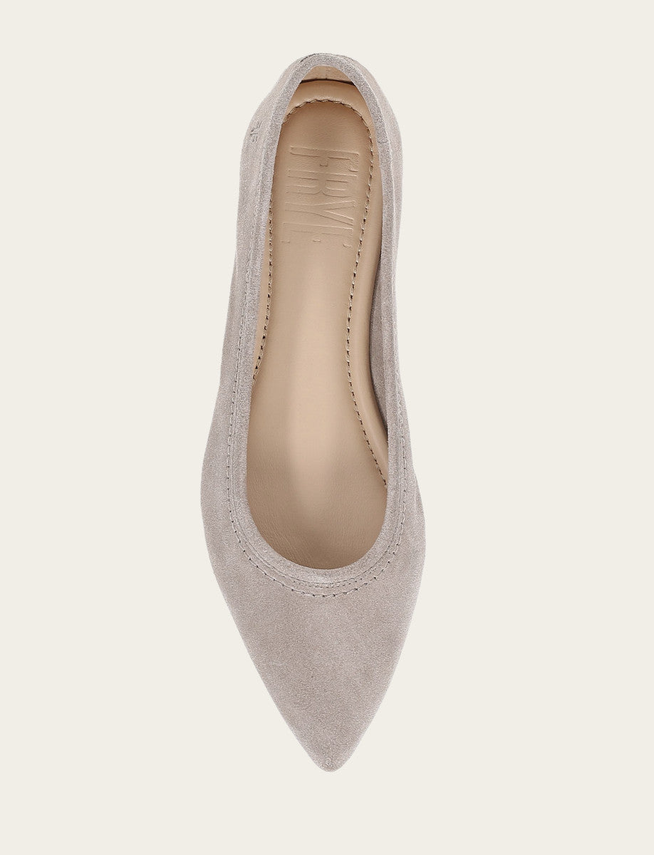 Taupe Flats & Mules Frye Women's Taupe Heather Ballet Flats