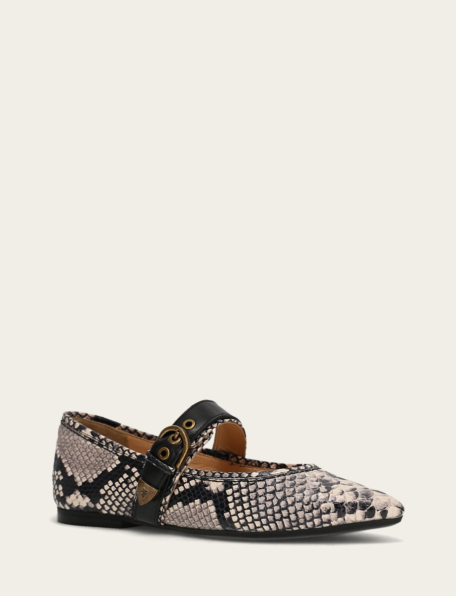 Ecmu Flats & Mules Frye Women's Ecmu Heather Buckle Mary Jane Shoe
