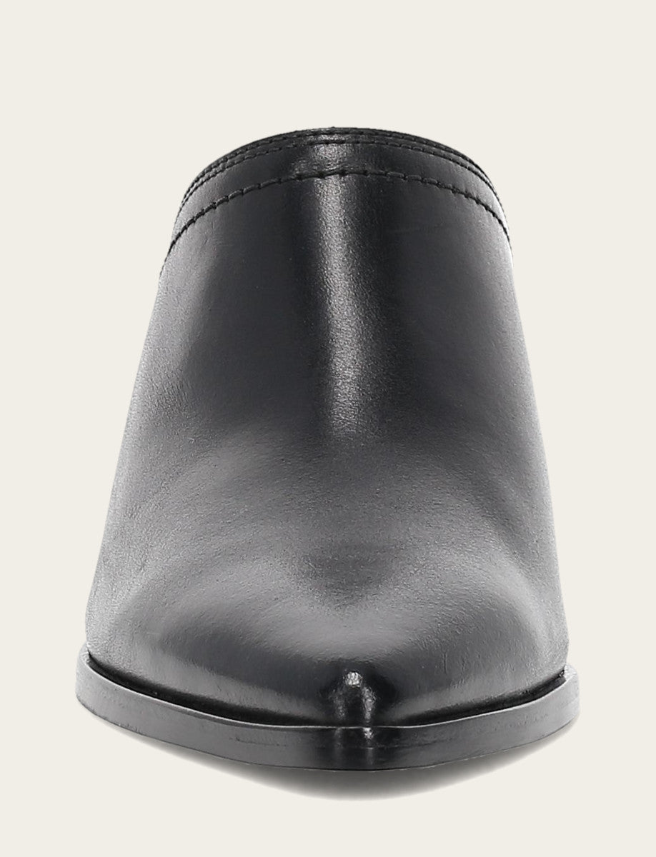 Black Flats & Mules Frye Women's Black Sadie Mules