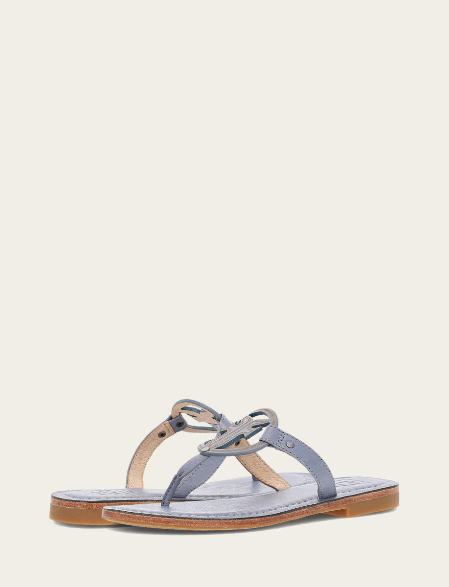 Azul Sandals Frye Women's Azul Taylor Logo Sandals