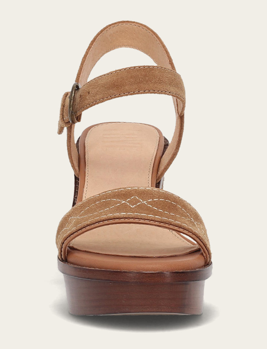 Almond Sandals Frye Women’s Almond Pipa Woodstock Sandals