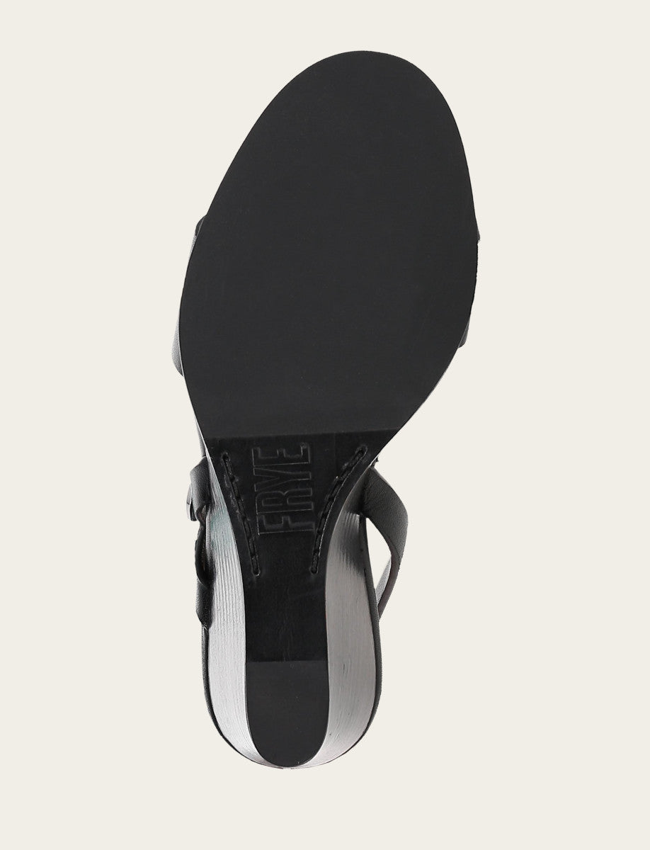 Black Sandals Frye Women's Black Rachel Buckle Sandals