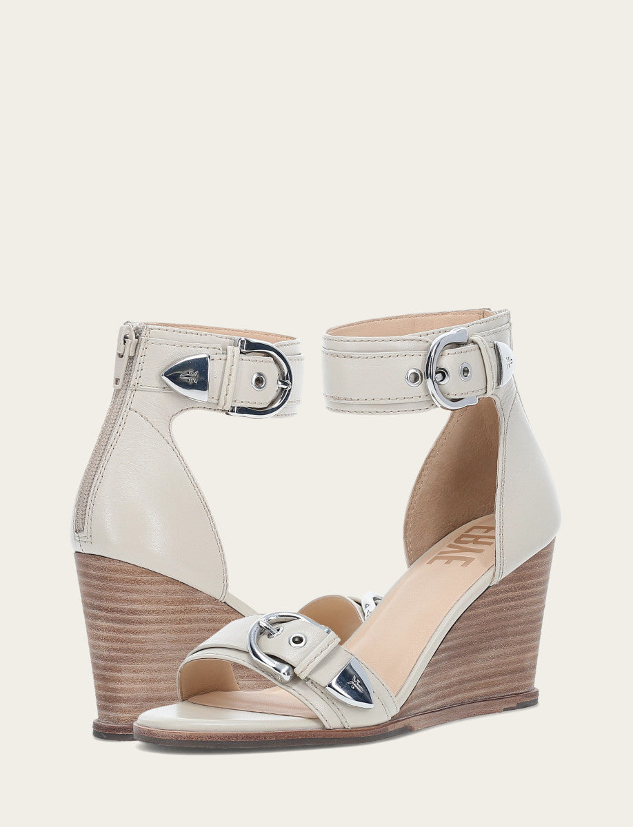 Ivory Sandals Frye Women's Ivory Rachel 2 Piece Sandals