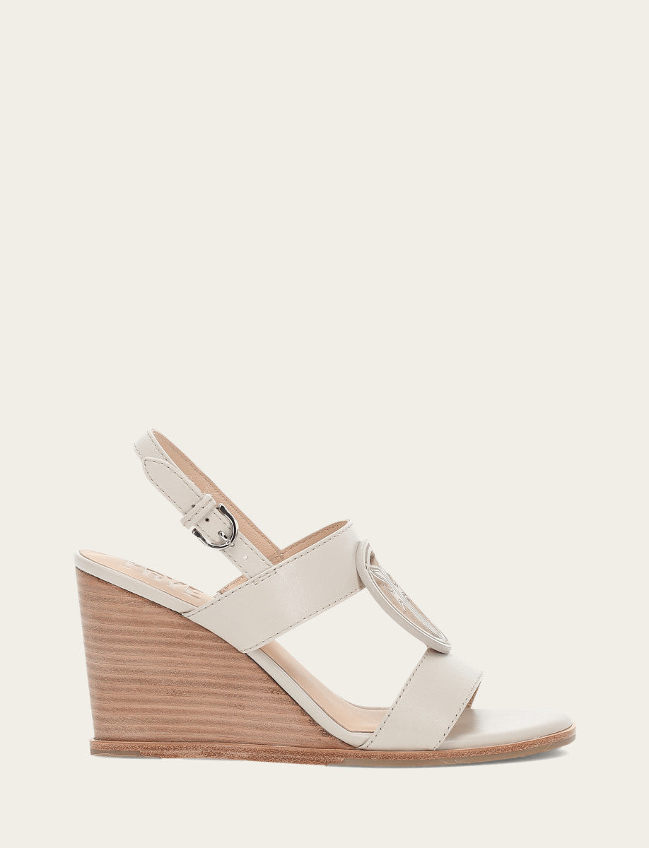 Ivory Sandals Frye Women's Ivory Rachel Logo Sandals