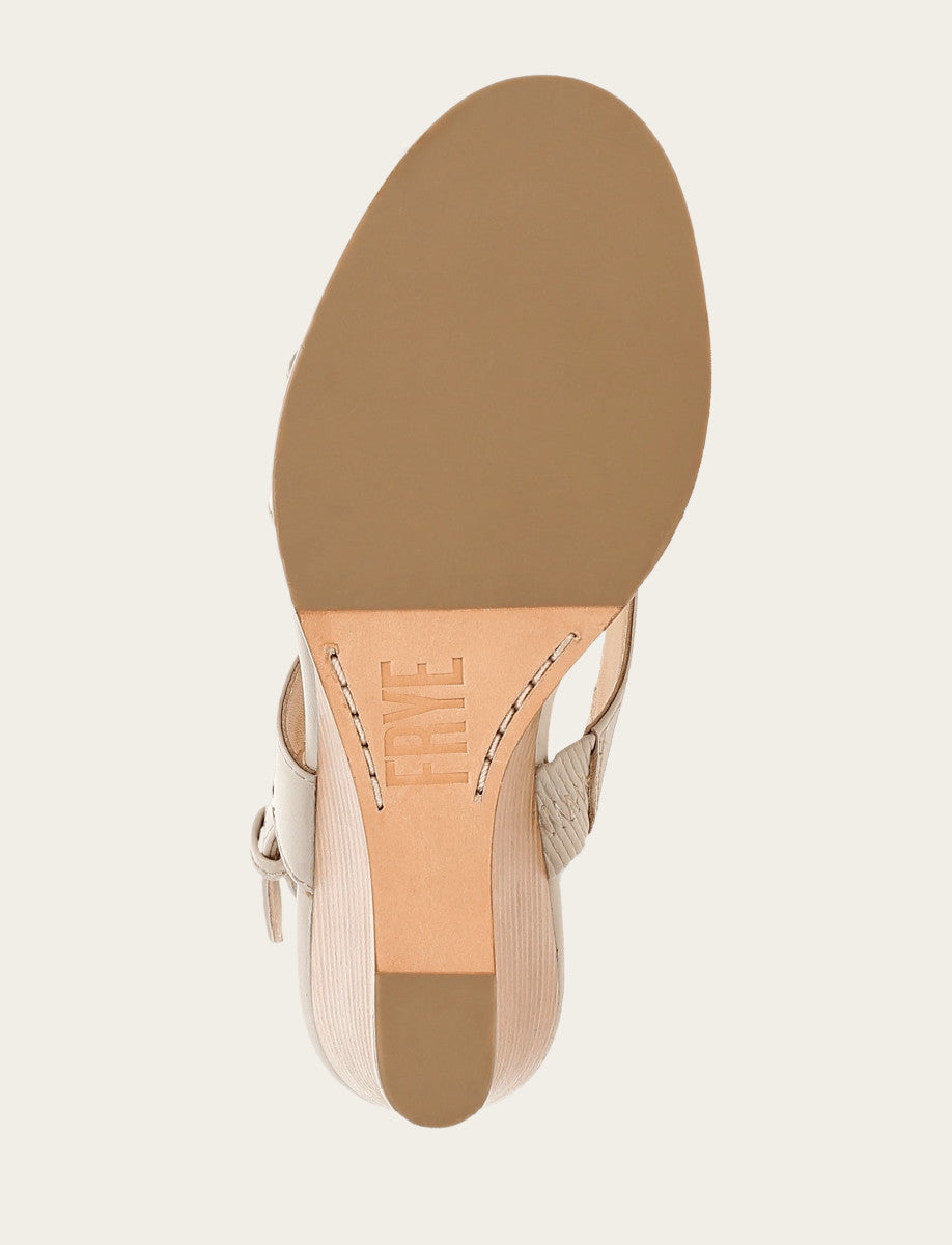 Ivory Sandals Frye Women's Ivory Rachel Logo Sandals