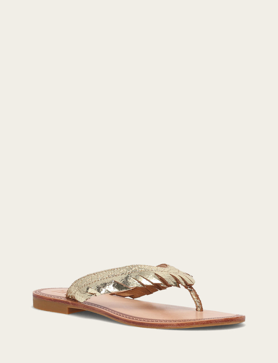 Gold Mirror Sandals Frye Women's Gold Mirror Ava Fringe Sandals