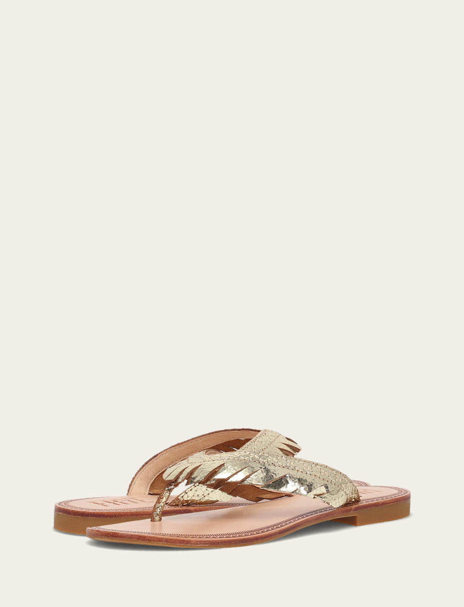 Gold Mirror Sandals Frye Women's Gold Mirror Ava Fringe Sandals