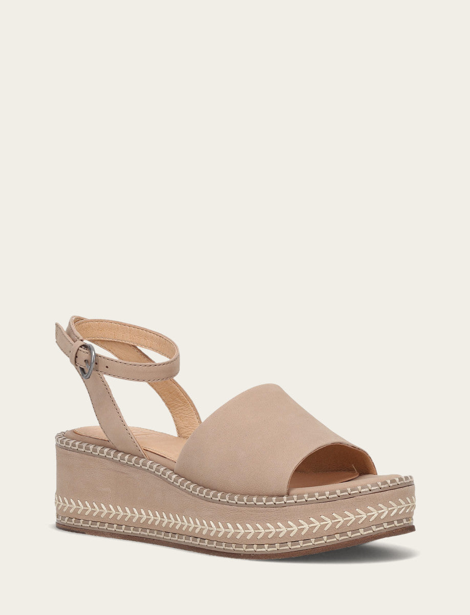Clay Sandals Frye Women's Clay Joy Ankle Strap Platform Sandals