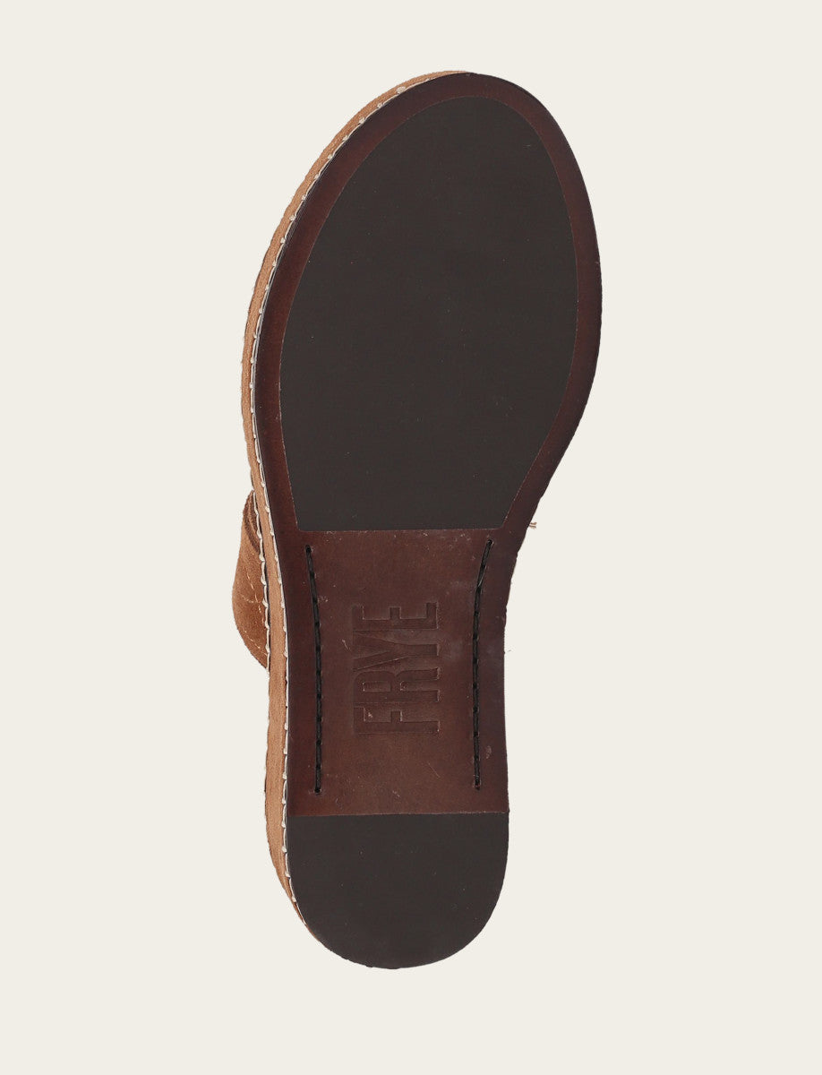 Bark Sandals Frye Women's Bark Joy Woodstock 2 Band Platform Slide Sandals