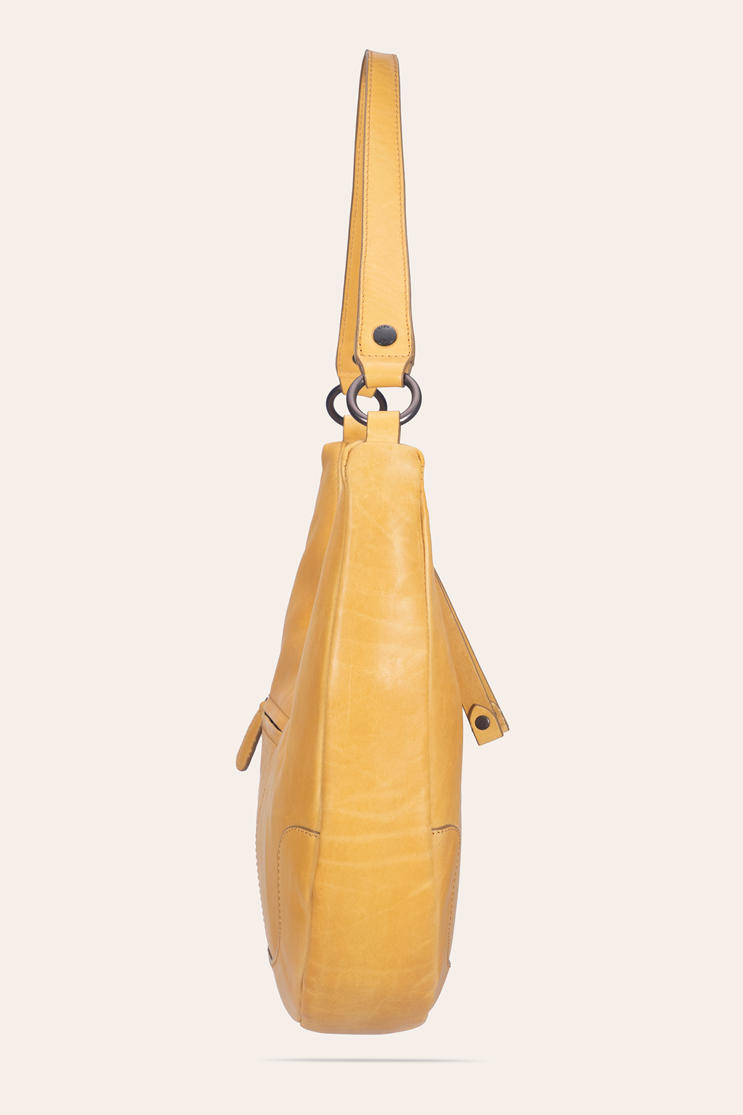 Mustard Handbags Frye Women's Melissa Crescent Hobo Handbag