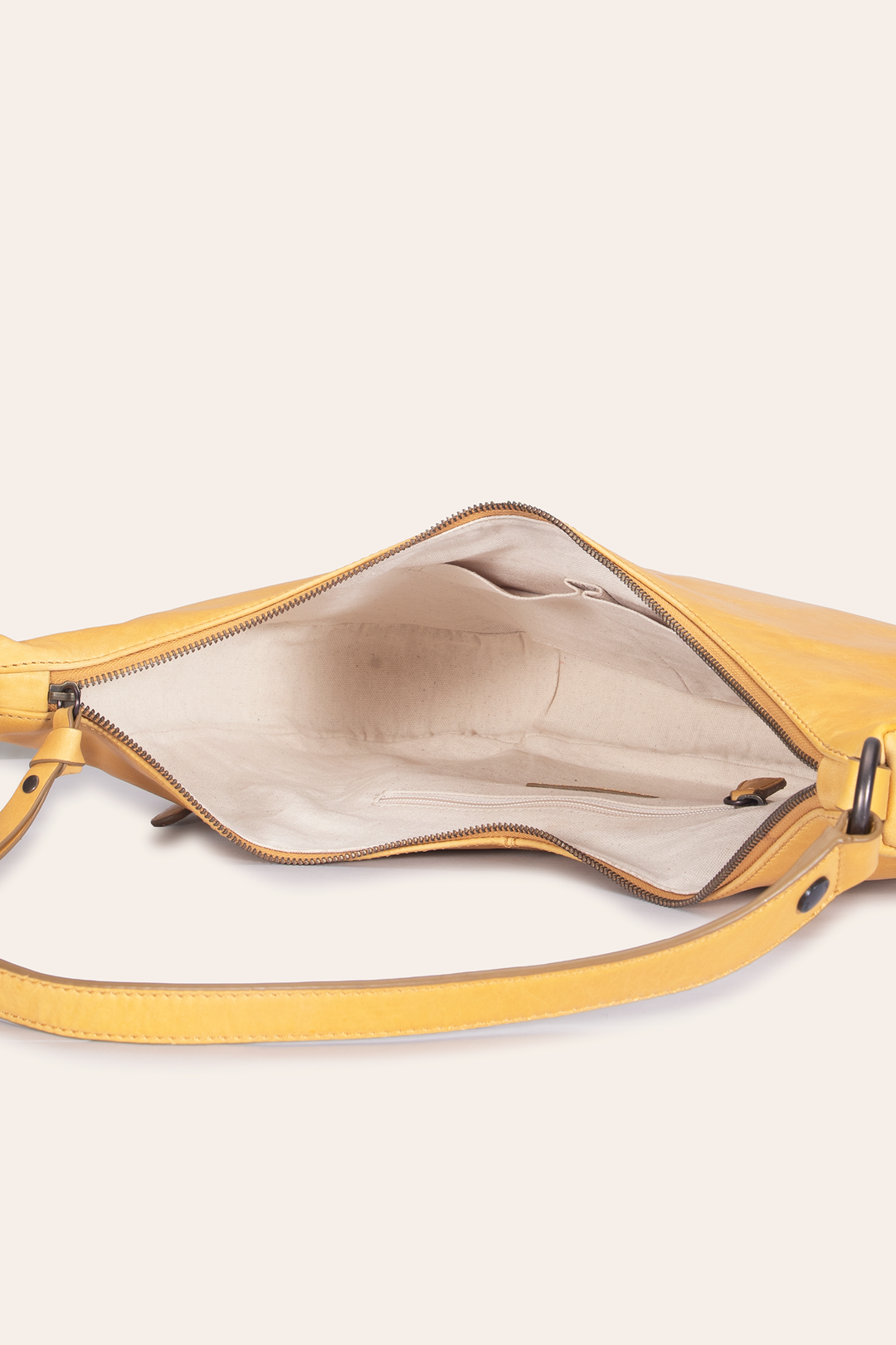 Mustard Handbags Frye Women's Melissa Crescent Hobo Handbag