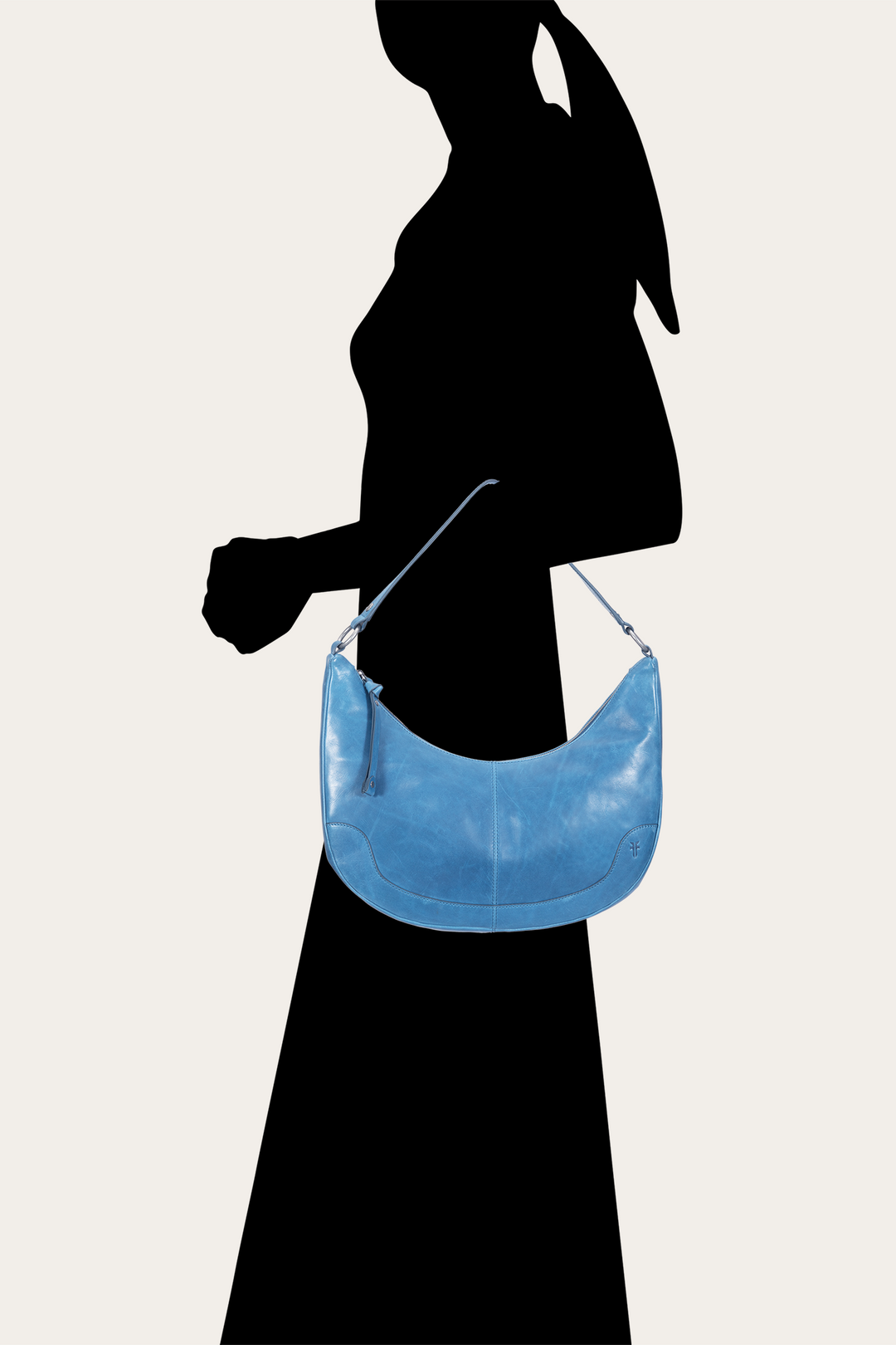 Ink Handbags Frye Women's Melissa Crescent Hobo Handbag
