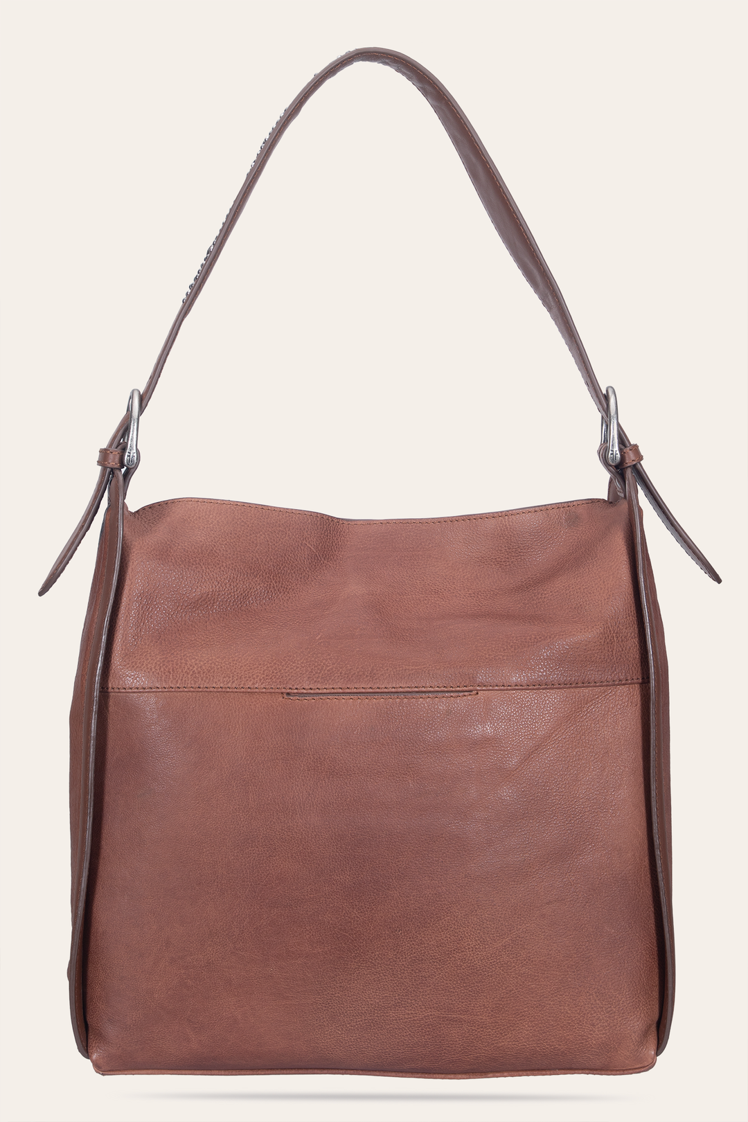Cognac Handbags Frye Women's Cognac Carla Studded Hobo Handbag